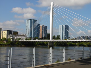 Nantes - Le pont Eric Tabarly