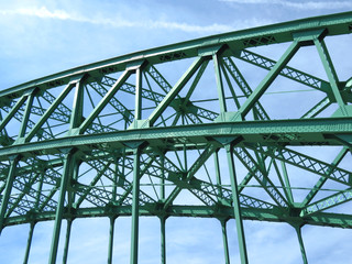 Green Steel Bridge