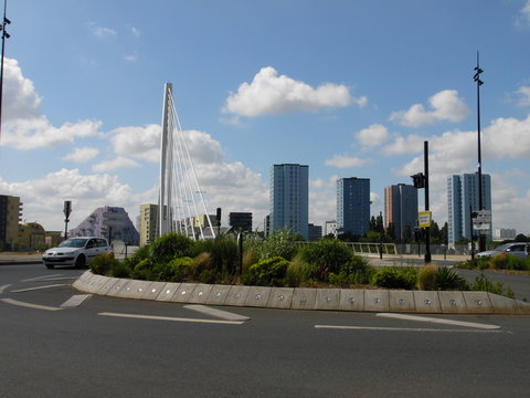 Nantes - Le pont Eric Tabarly 