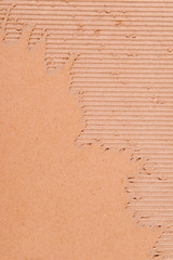 textured of brown paper box