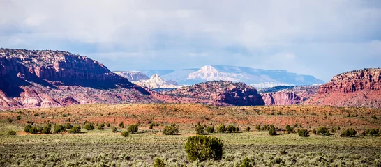 No drill light filtering roller blinds Canyon canyon mountains formations panoramic views near paria utah park