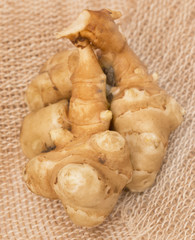 Jerusalem artichoke tubers