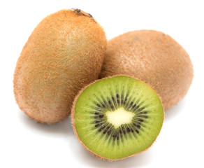 Fototapeta premium kiwi on white background