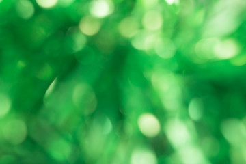 Obraz premium green bokeh