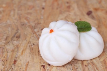 steamed pork buns, chinese dim sum.