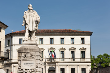 Statue von Giuseppe Garibaldi in Vicenza | Venetien