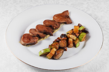 Fried beef tongue