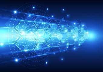 vector digital speed technology, abstract background