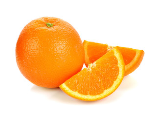 orange isolated on white background