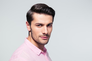 Confident young man in shirt