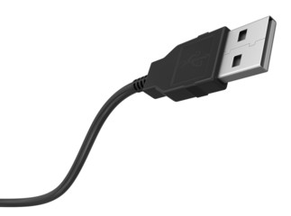 USB Cable (clipping path included)