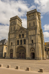 Fototapeta na wymiar Abbaye aux Dames de Caen ( Calvados, Basse-Normandie )