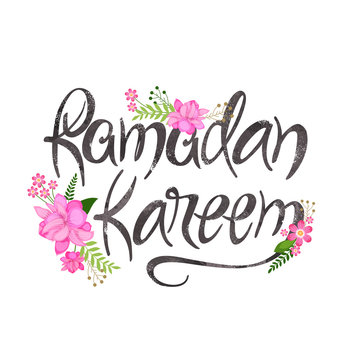 Greeting or invitation card for Ramadan Kareem celebration.