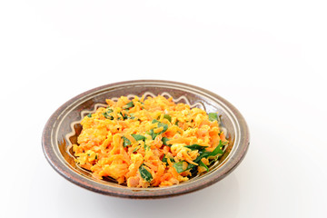 人参の野菜炒め
