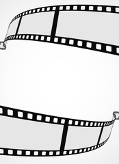 film reel strip abstract frame background