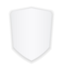 shield white badge