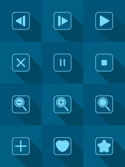 Web elements infographic - business design vector illustration