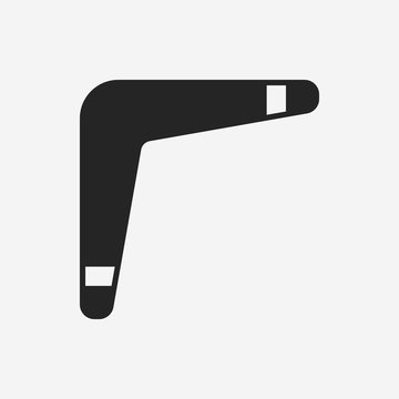 Toy Boomerang Icon