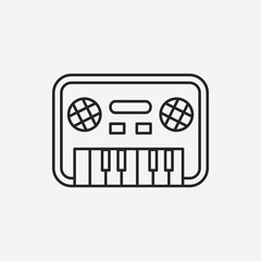 toy musical instrument icon