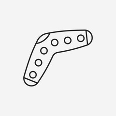 toy boomerang icon
