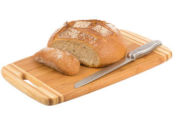 Bread on board