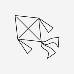 toy kite icon