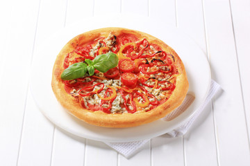 Fresh baked pizza
