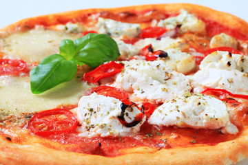 Pizza quattro formaggi