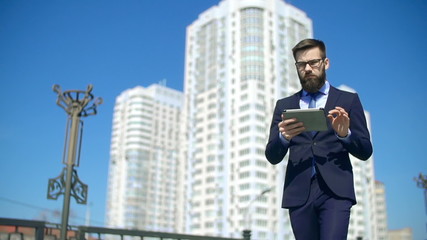 Multitasking Businessman