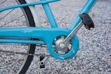 Vintage  Detail a bicycle