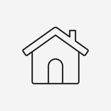 web home line icon