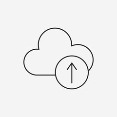 i-cloud line icon