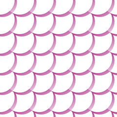 Seamless pattern with scales. Editable vector. Eps 10