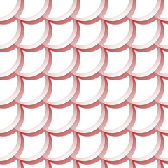 Seamless pattern with scales. Editable vector. Eps 10