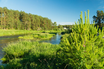 уральская река летом © 7ynp100