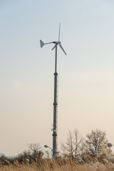 Fototapeta na wymiar 풍력발전기