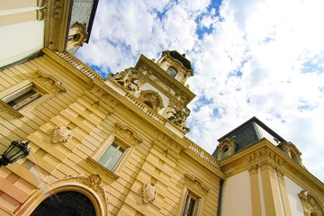 Fototapeta na wymiar Berühmtes Schloss in Keszthely 