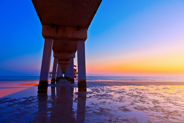 Beautiful sunset on the Beach