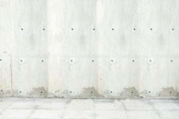 Empty Concrete wall and floor,Template mock up for display your