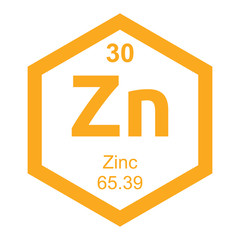 Periodic table Zinc - 84724701