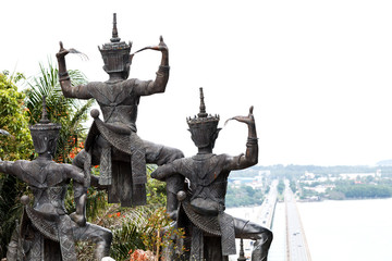 Fototapeta premium Statue of Nora in Songkhla