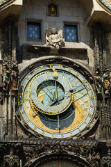Prague's Astronomical Clock on Old Town Square