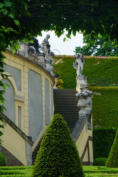The Vrtbovska Garden  is a small baroque garden on Mala Strana in Praque