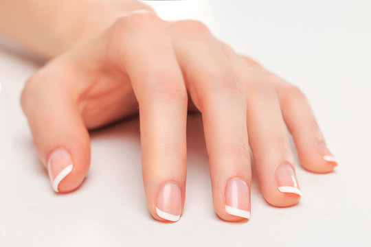 Beauty salon - nails - french manicure