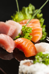 Sashimi de Atum, Salmão e Peixe Branco