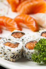 Sashimi de Atum, Salmão e Peixe Branco