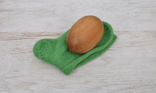 Stopfei und Stricksocke