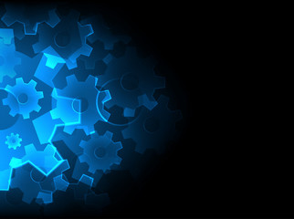 Abstract technology business template background.