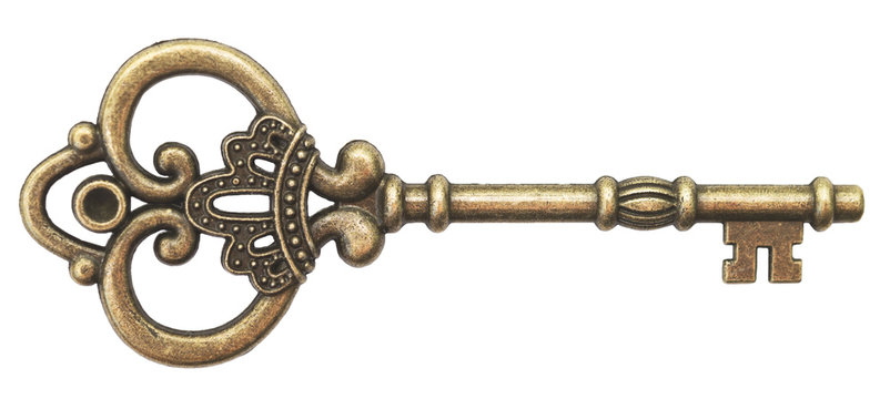 Dotwork Ancient Key Stock Illustration - Download Image Now - Key,  Old-fashioned, Retro Style - iStock