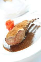 grilled fillet steak